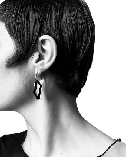 Hoop Earring A Shape and a Line