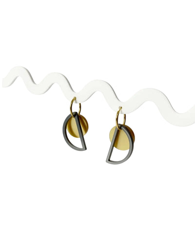 Hoop Earring The Sun and the Moon