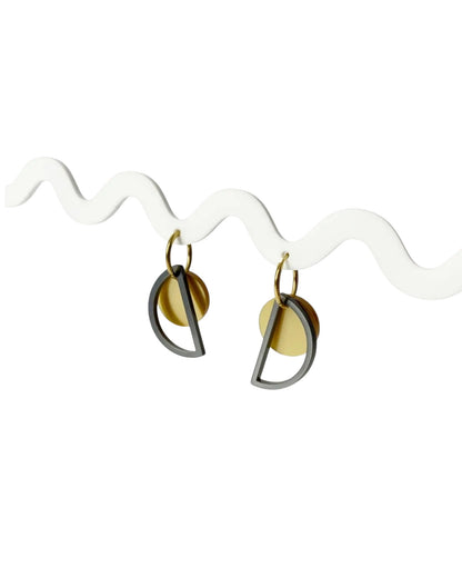 Hoop Earring The Sun and the Moon