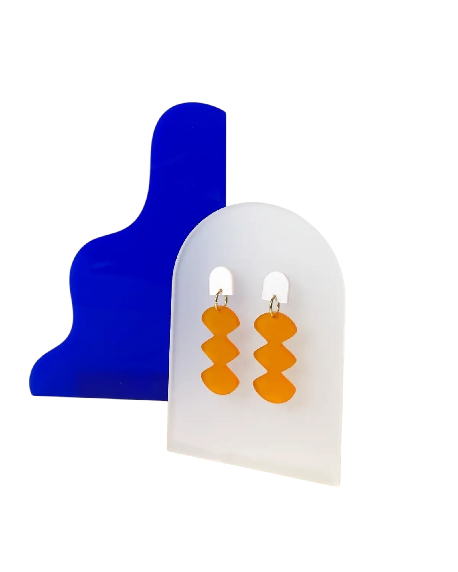 Earring Spectral Orange
