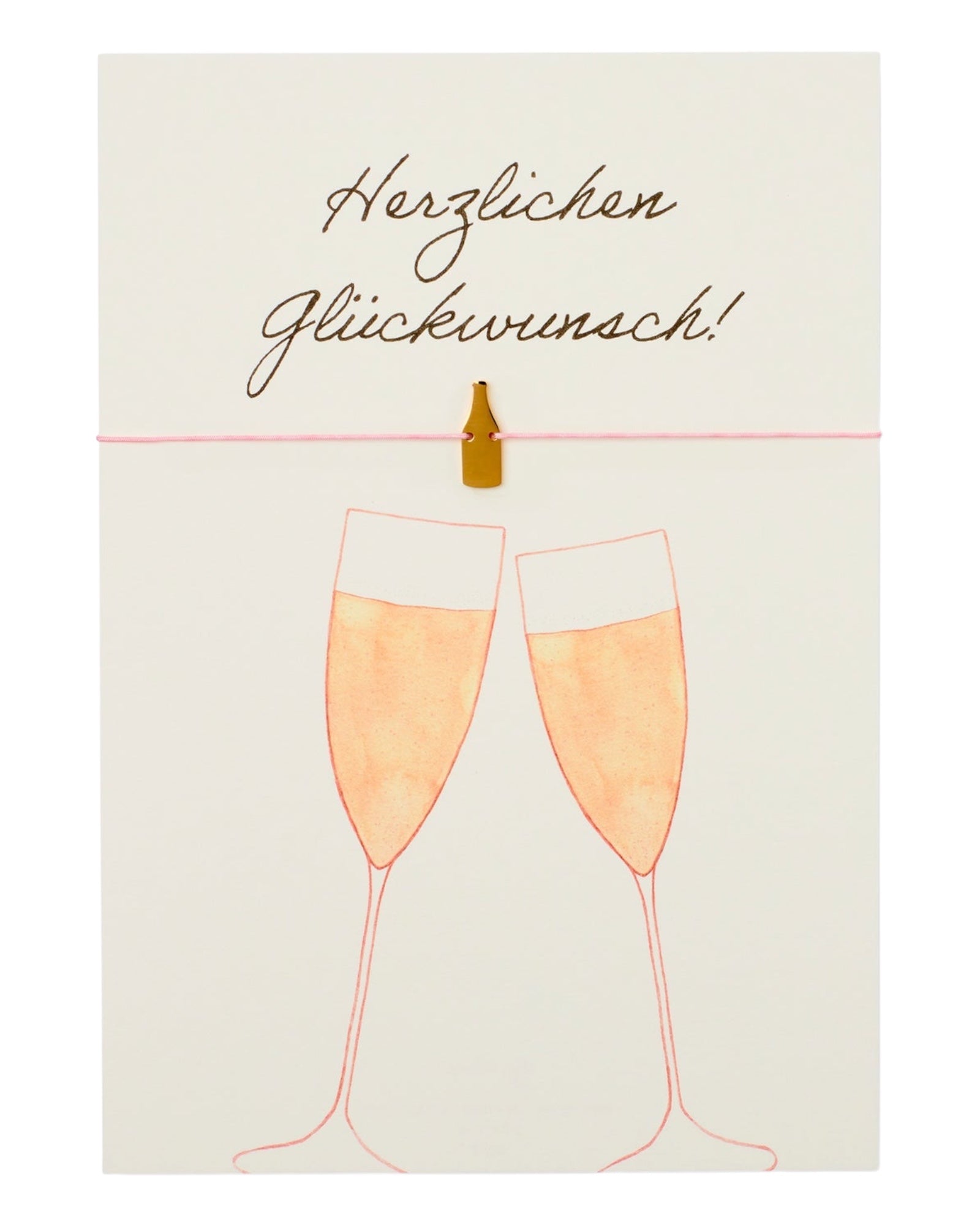 Armbandkarte Herzlichen Glückwunsch