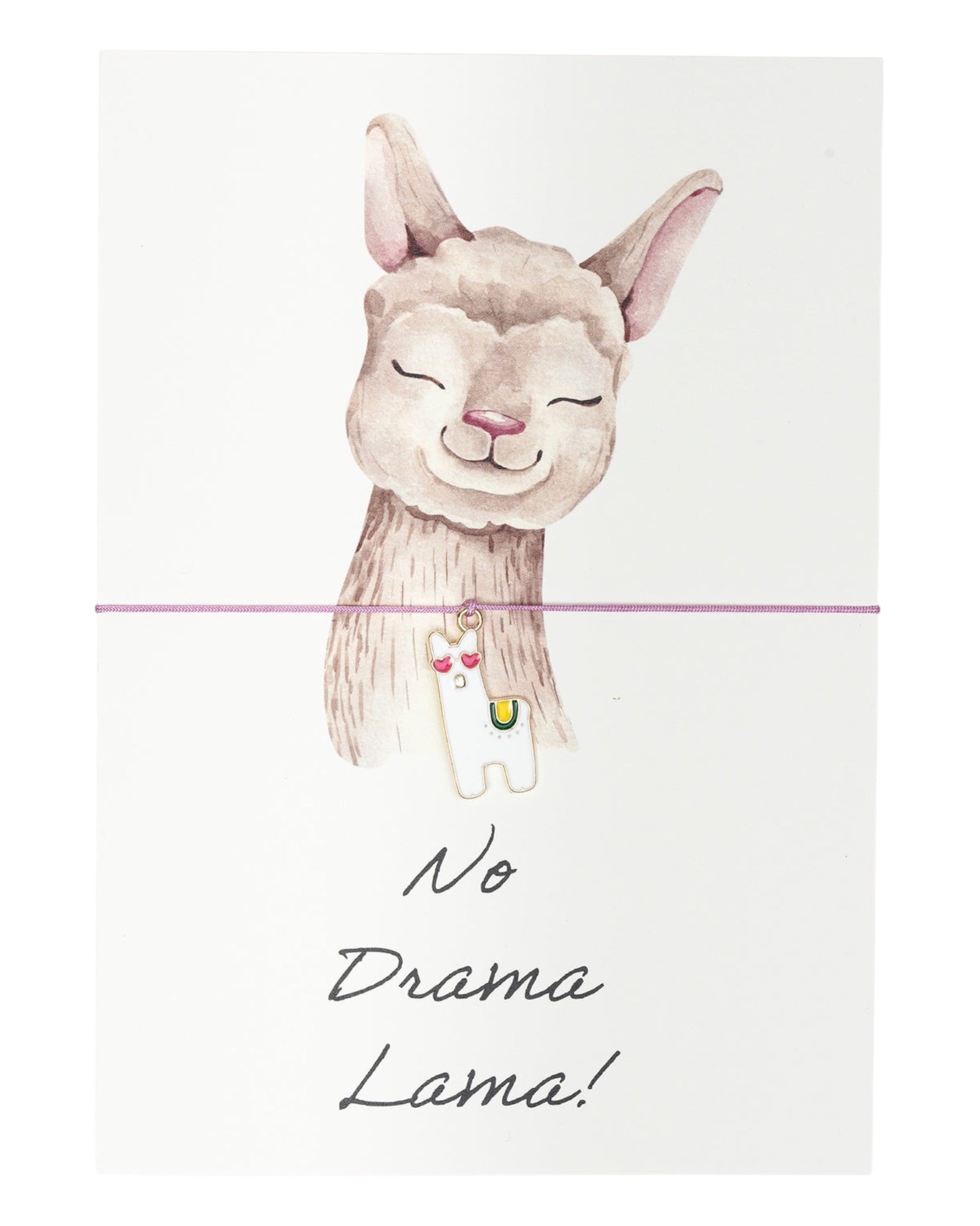Armbandkarte No Drama Lama