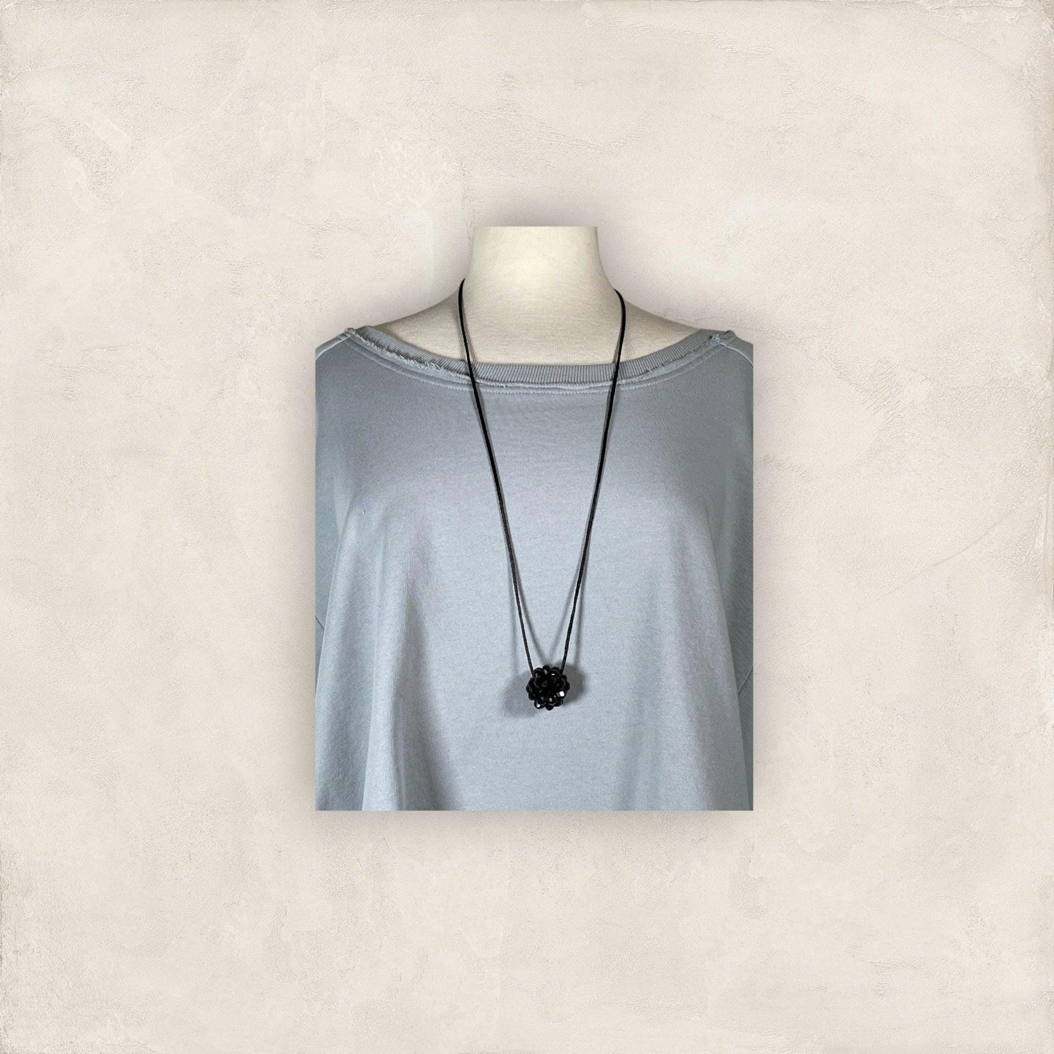 A MARBLE NECKLACE Kette Plü 