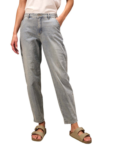 Barrel Hose Jeanshose Nile Light Denim XS 