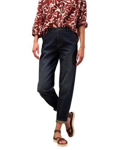 Barrel Hose Jeanshose Nile Stoned Denim XS 