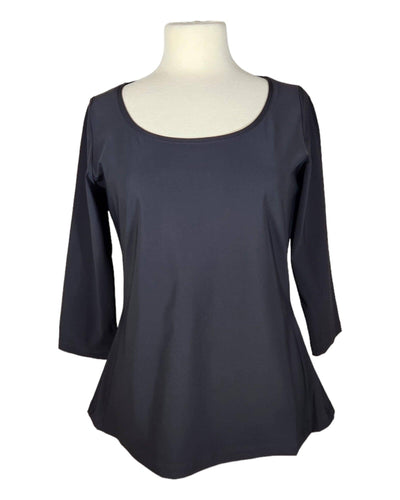 Basic Shirt Kurz Shirt Elli 90 Schwarz 1 