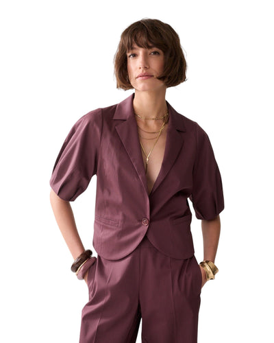 Blazer Blazer Summum Woman 334 Deep Fig 36 