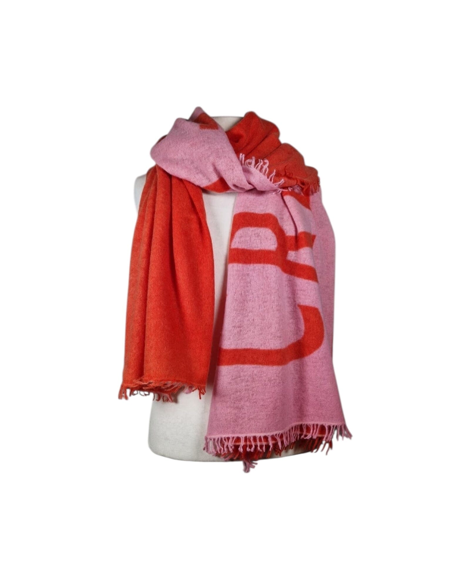 Bliss Schal Mala Alisha Pink/Orange 80x190 cm 