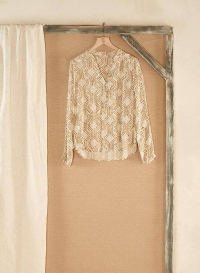 Blouse Bluse Nile Gold S 