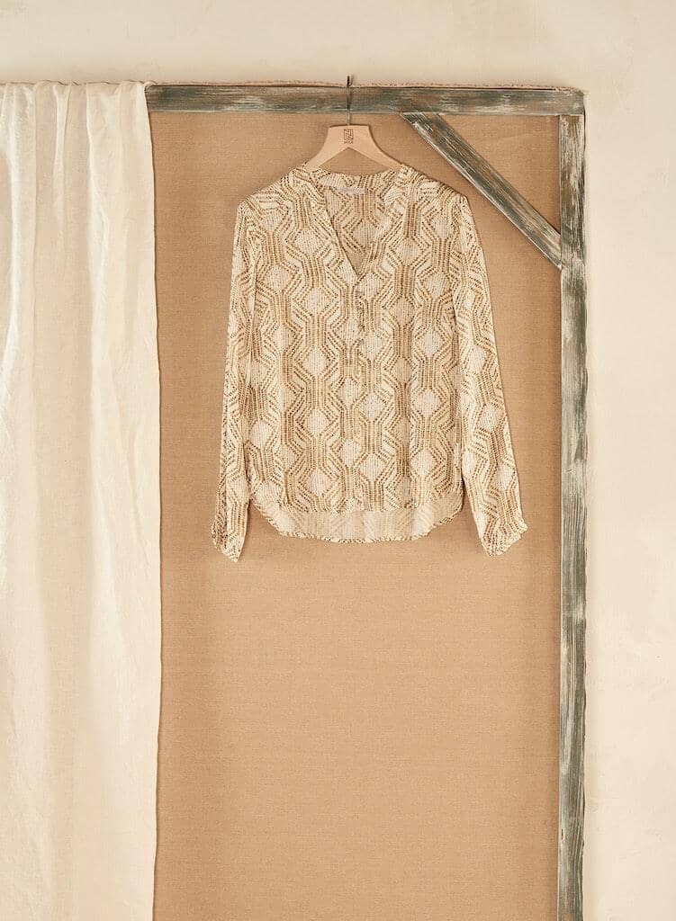 Blouse Bluse Nile Gold S 