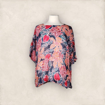 Blouse Short Bluse Nile Nightblue S 