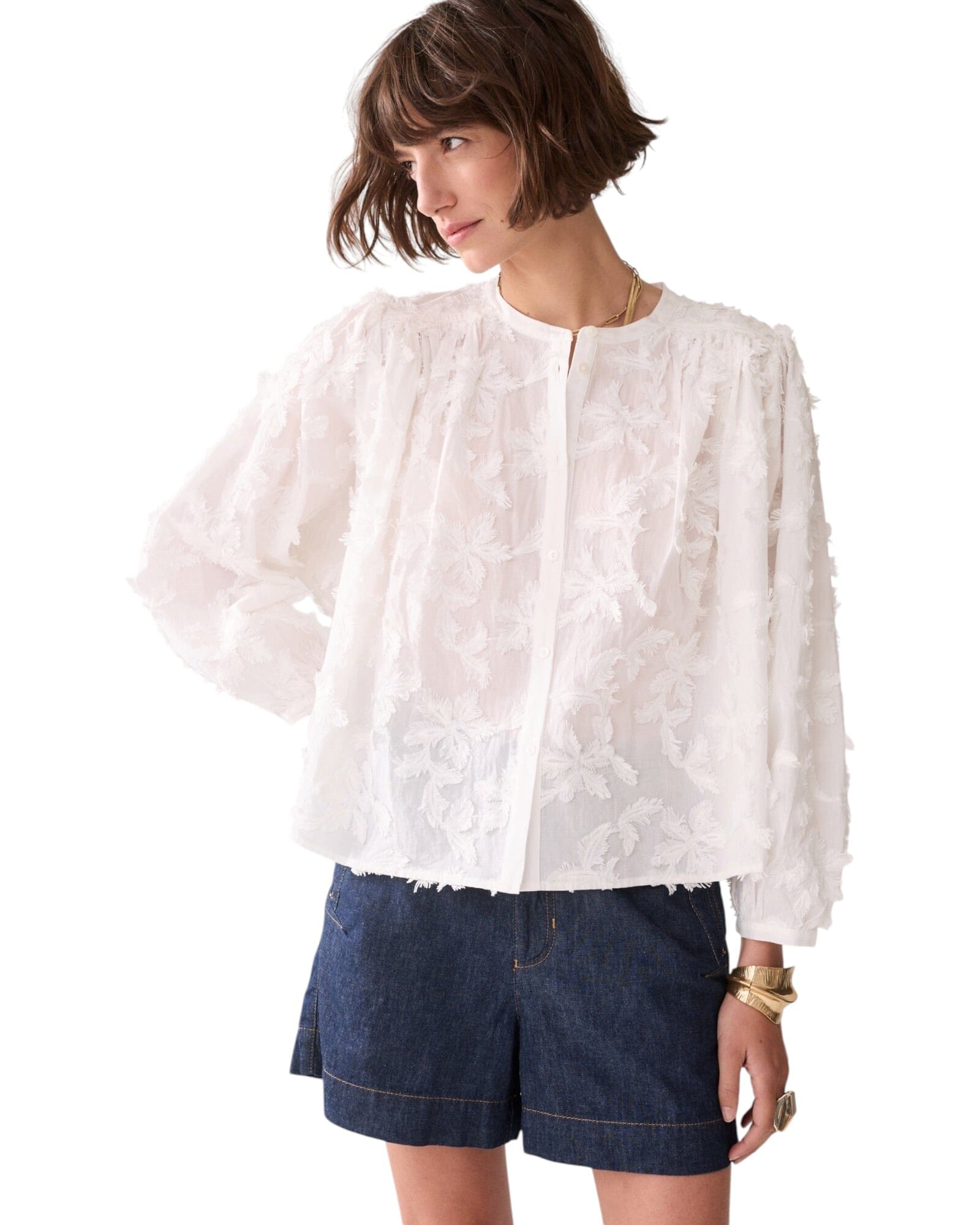Bluse 3D Fluffy Bluse Summum Woman 