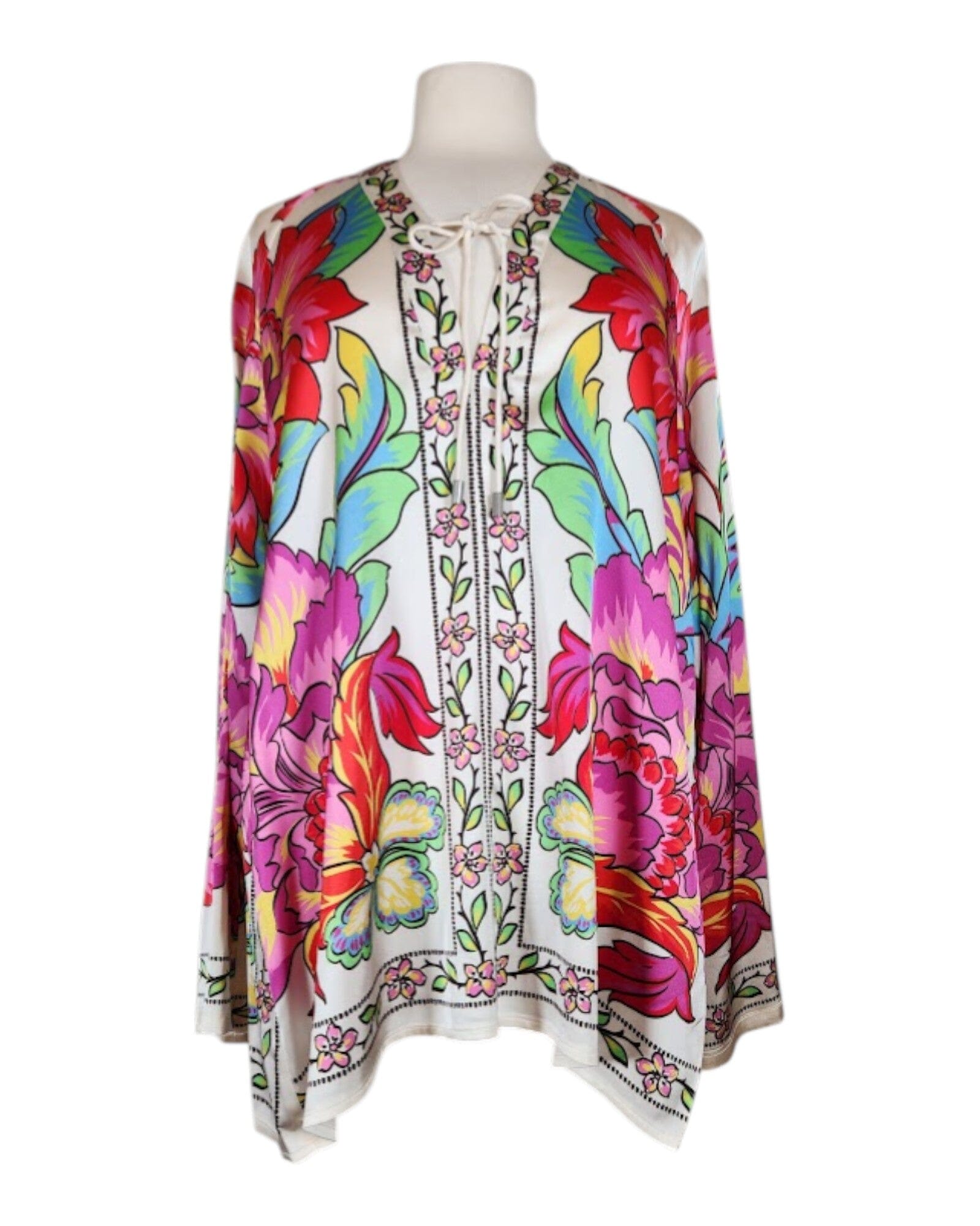 Bluse Big Flowers Bluse Grace 999 Multicolor S 