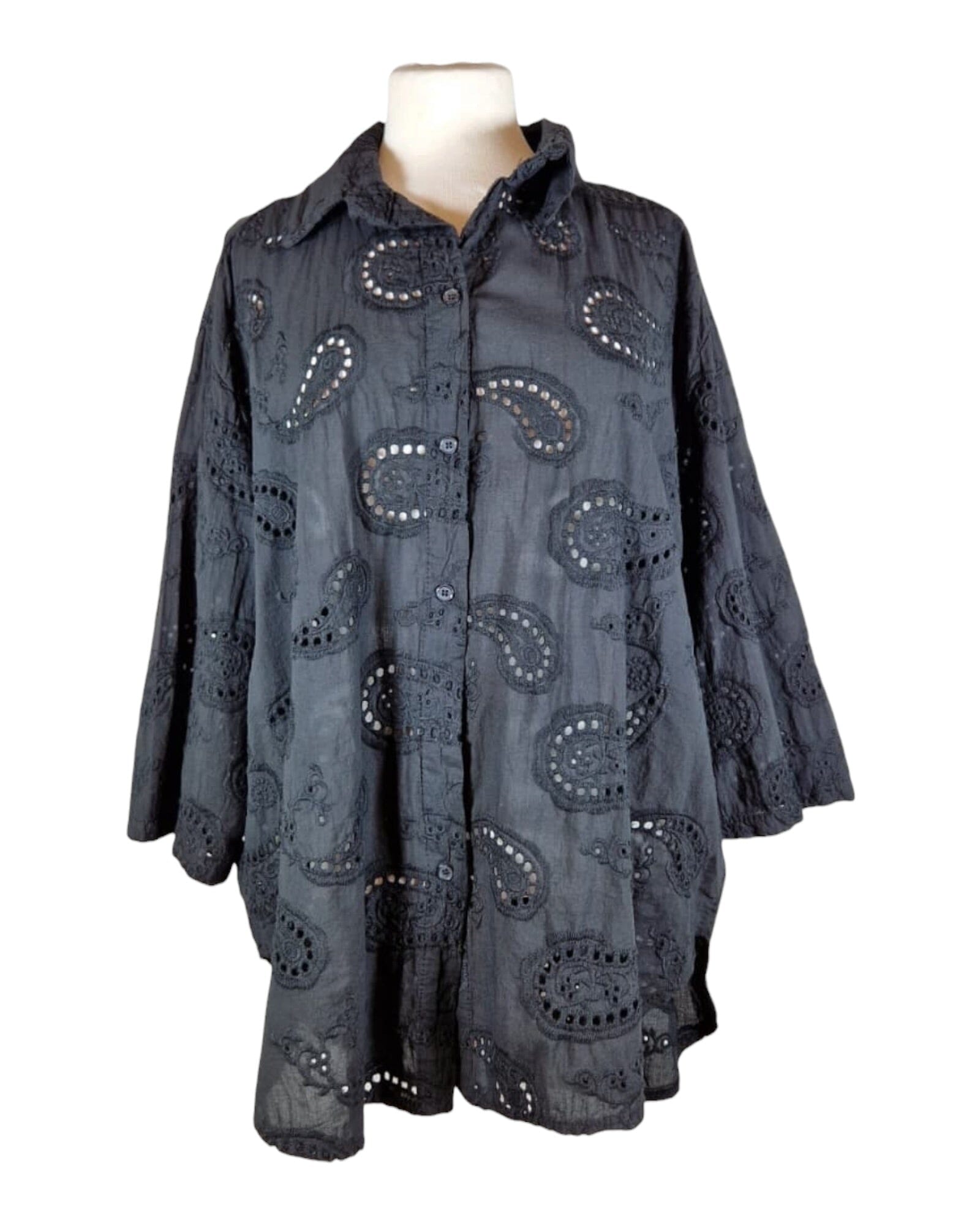 Bluse Bluse Kolibri Ulm Schwarz Einheitsgröße 