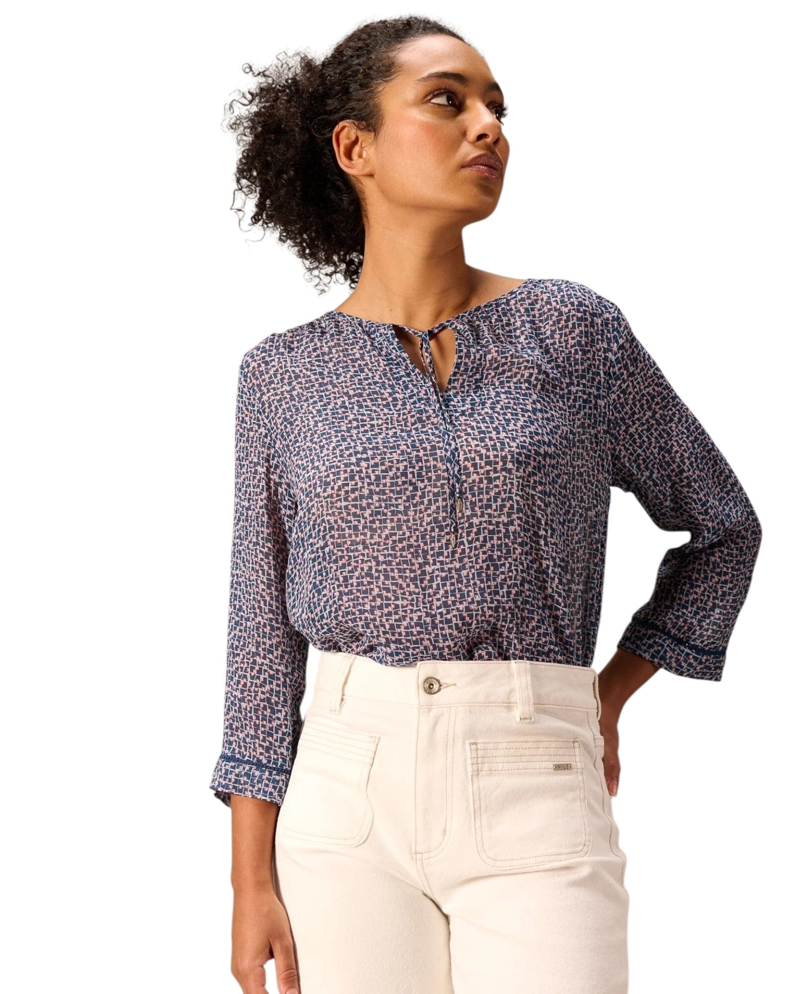 Bluse Bluse Nile Dark Ocean S 