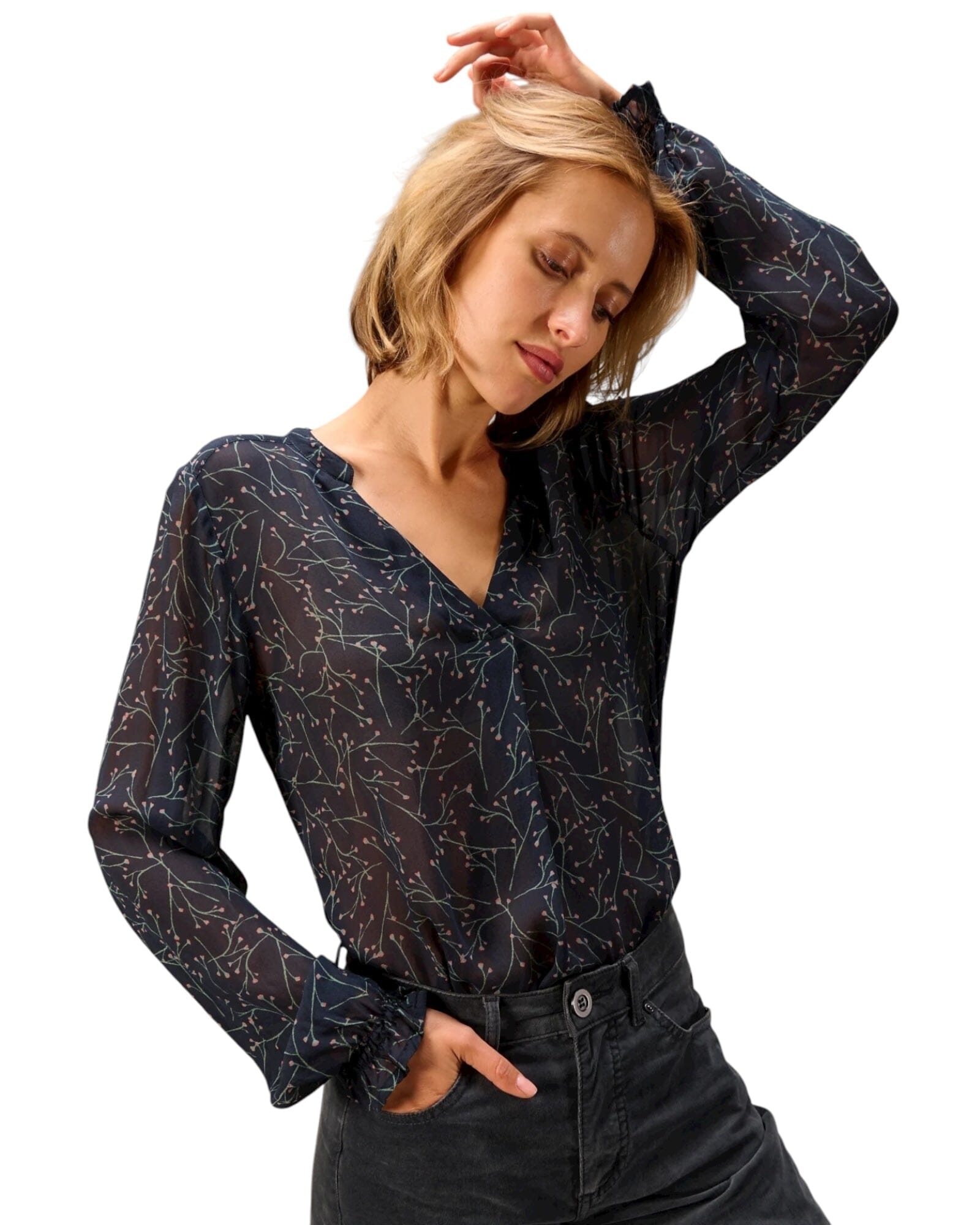 Bluse Bluse Nile midnight S 