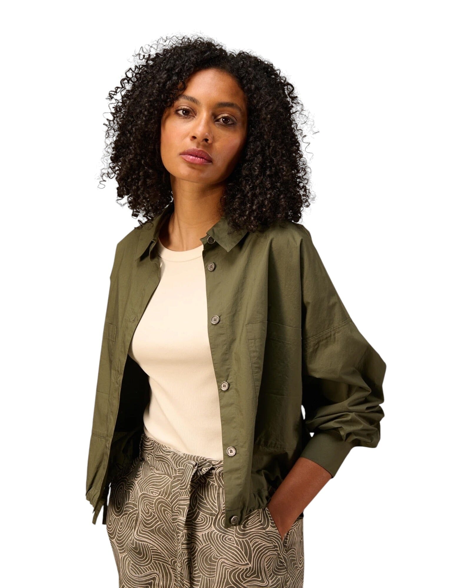 Bluse Bluse Nile Olive S 