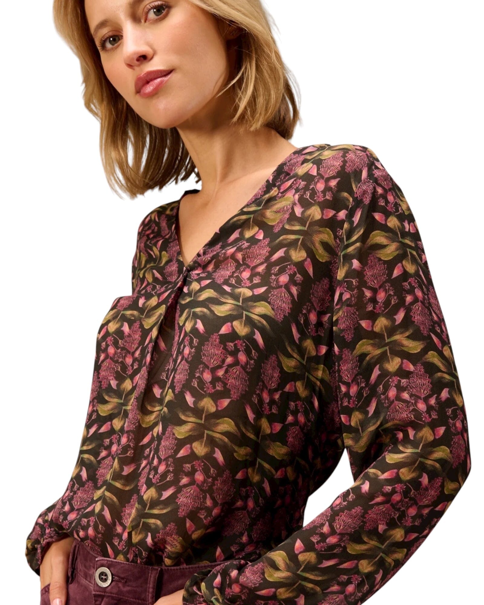 Bluse Bluse Nile Prune S 