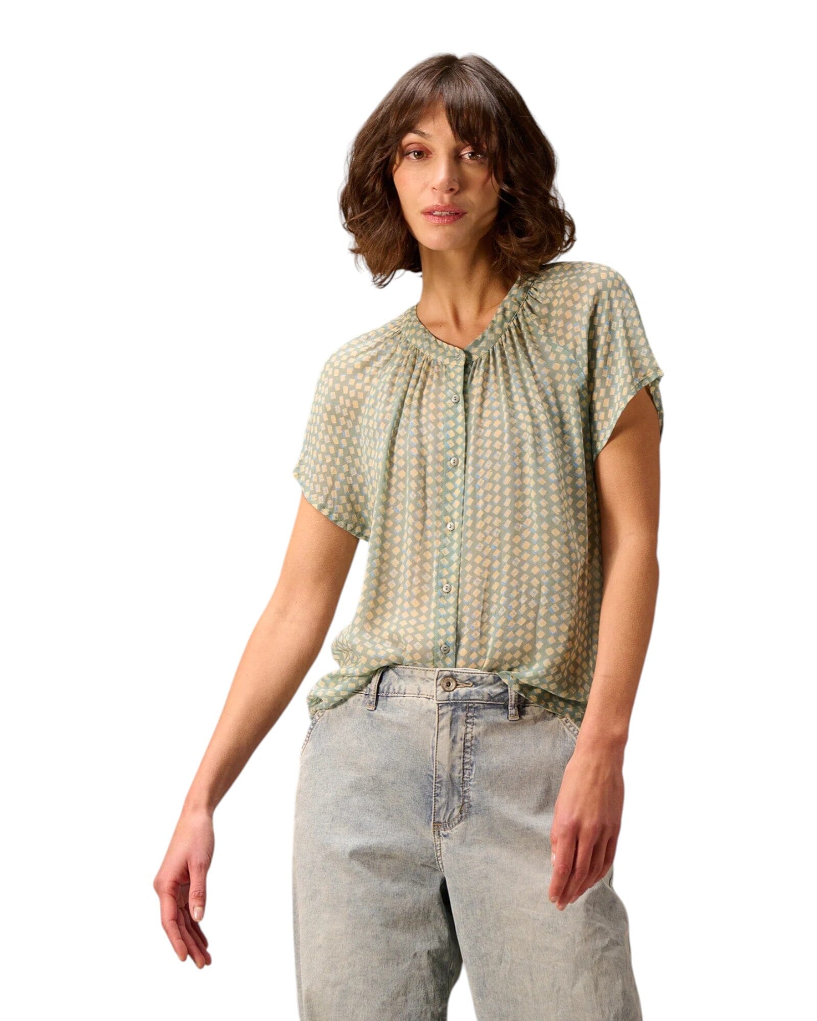 Bluse Bluse Nile Salbei S 