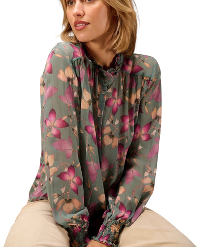 Bluse Bluse Nile Seagreen S 