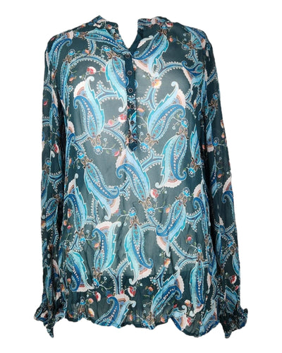 Bluse Bluse Nile Sky S 
