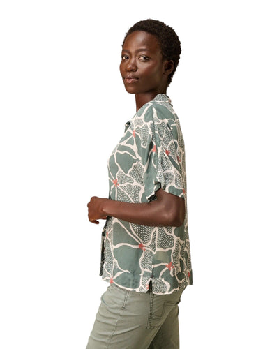 Bluse Bluse Nile Steelgreen S 