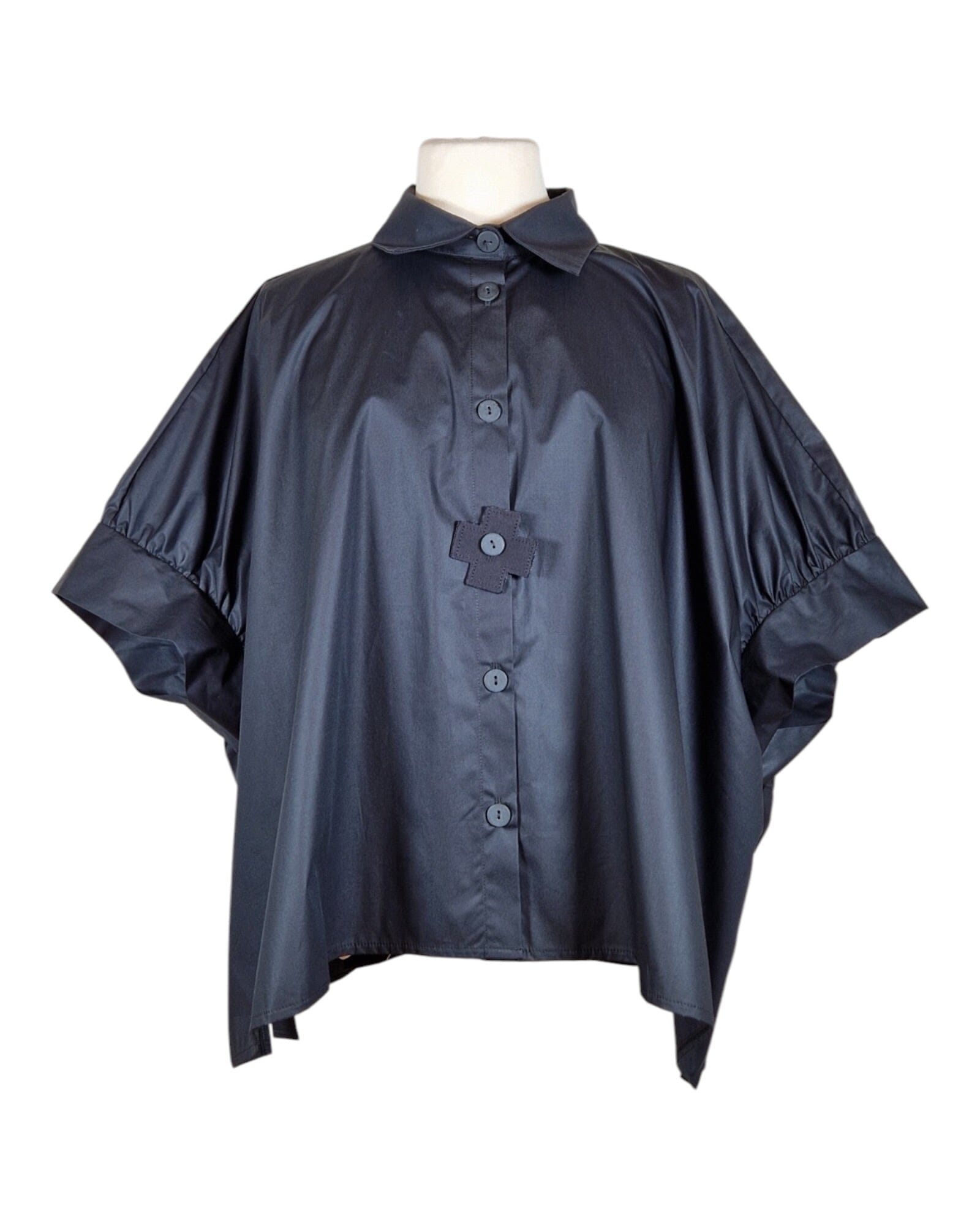 Bluse Bluse Plü Black Einheitsgröße 