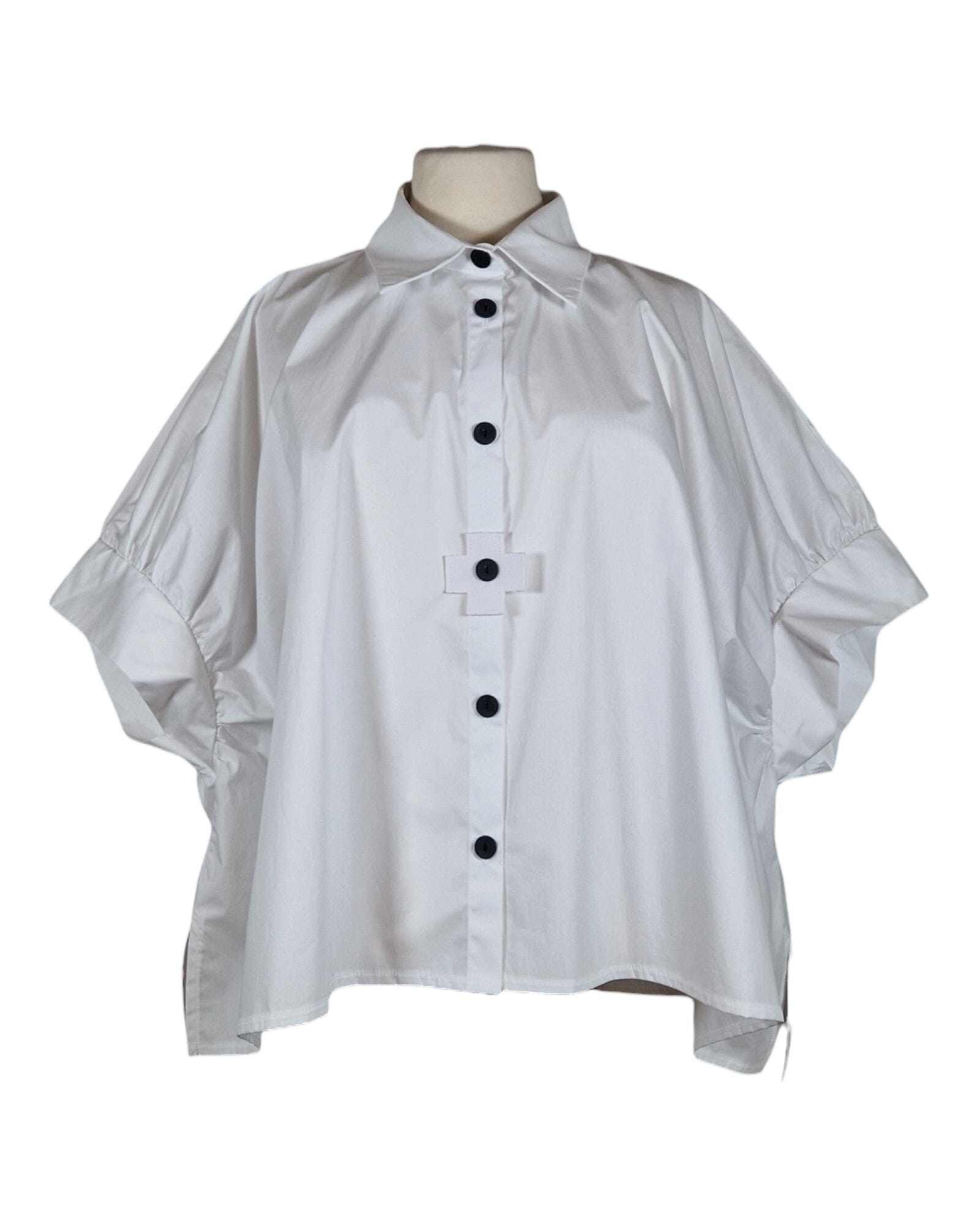 Bluse Bluse Plü White Einheitsgröße 