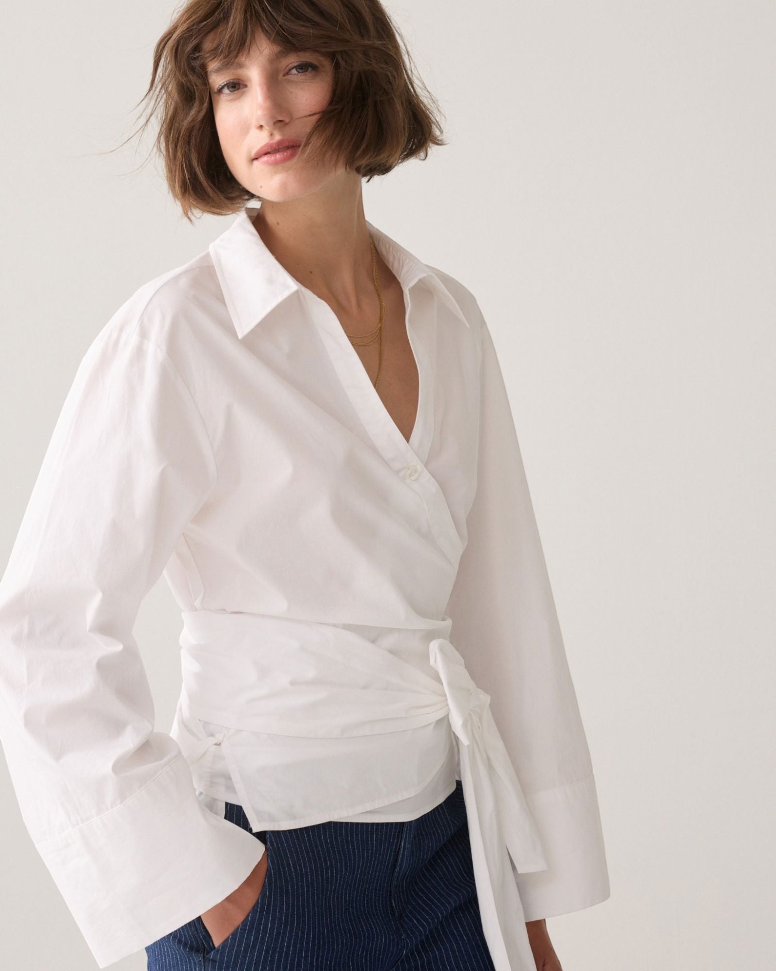 Bluse Bluse Summum Woman 110 White 36 