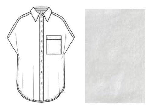 Bluse Bosku Bluse Fox's S01 Weiß 34 