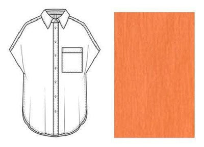 Bluse Bosku Bluse Fox's S25 Tangerine 34 