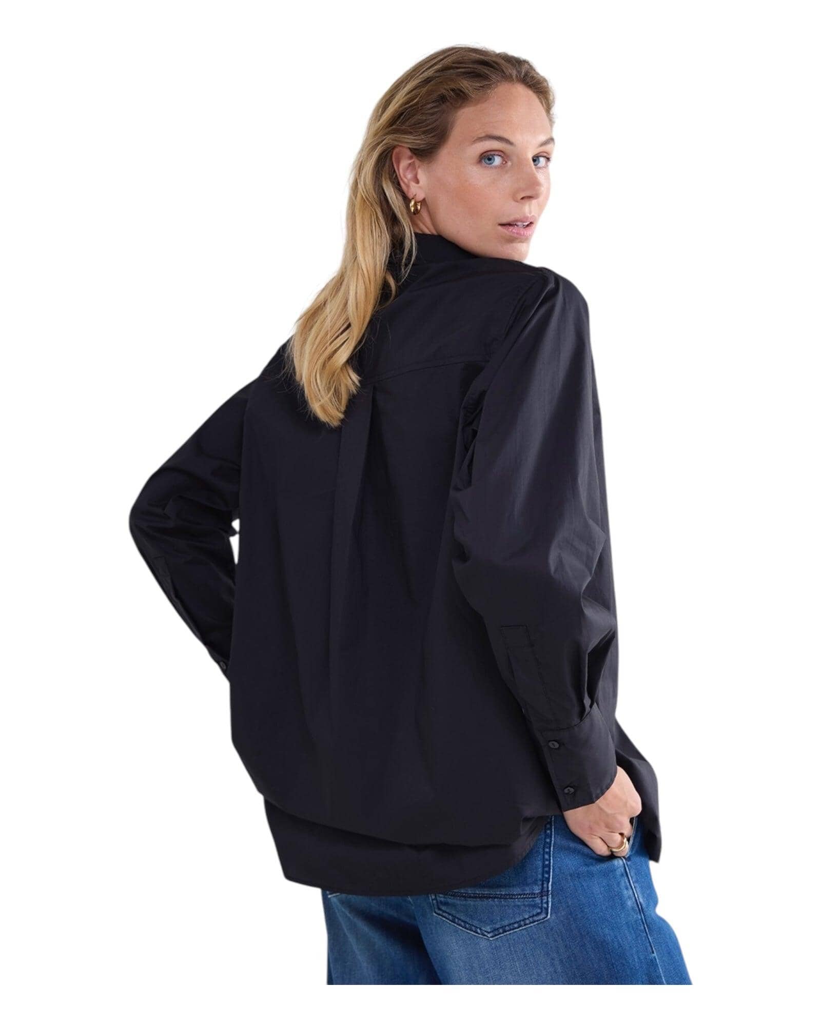Bluse Crispy Poplin Bluse Summum Woman 