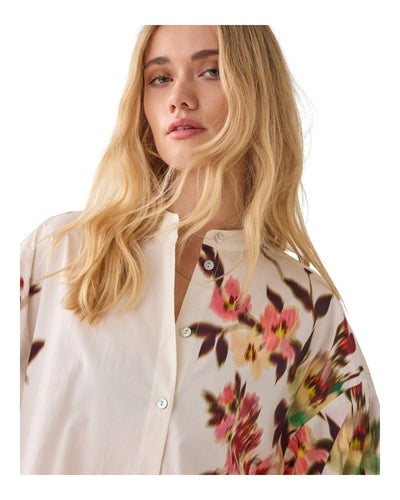 Bluse Faded Flower Bluse Summum Woman 