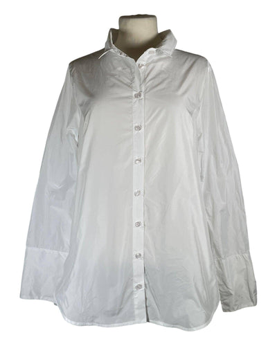 Bluse Lang Bluse Elli 10 Weiß 1 