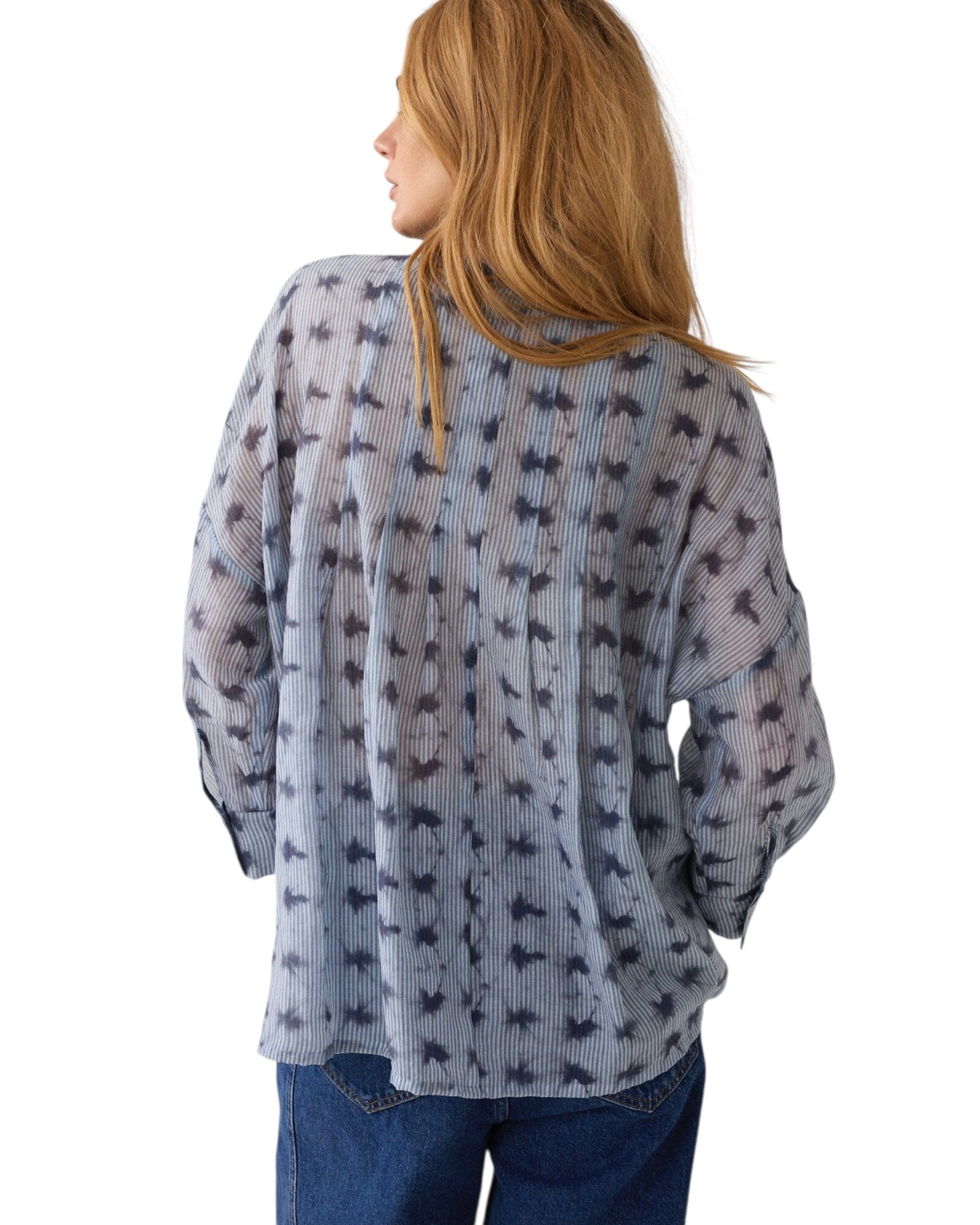 Bluse Tie dye Stripe Bluse Summum Woman 
