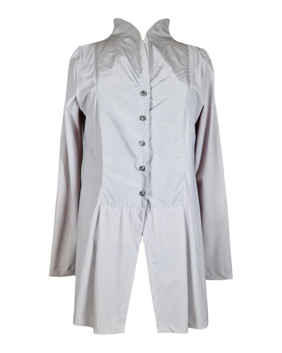 Blusenjacke Bluse Elli Grau 1 