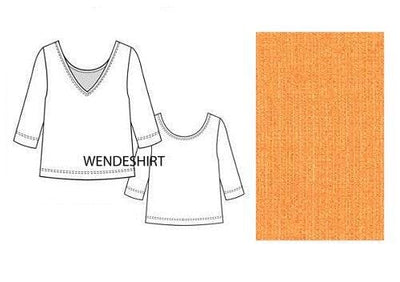 CIONITA (Wendeshirt) Shirt Fox's s20 Mandarine 34 