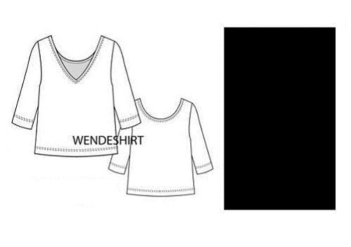 CIONITA (Wendeshirt) Shirt Fox's s99 Schwarz 34 