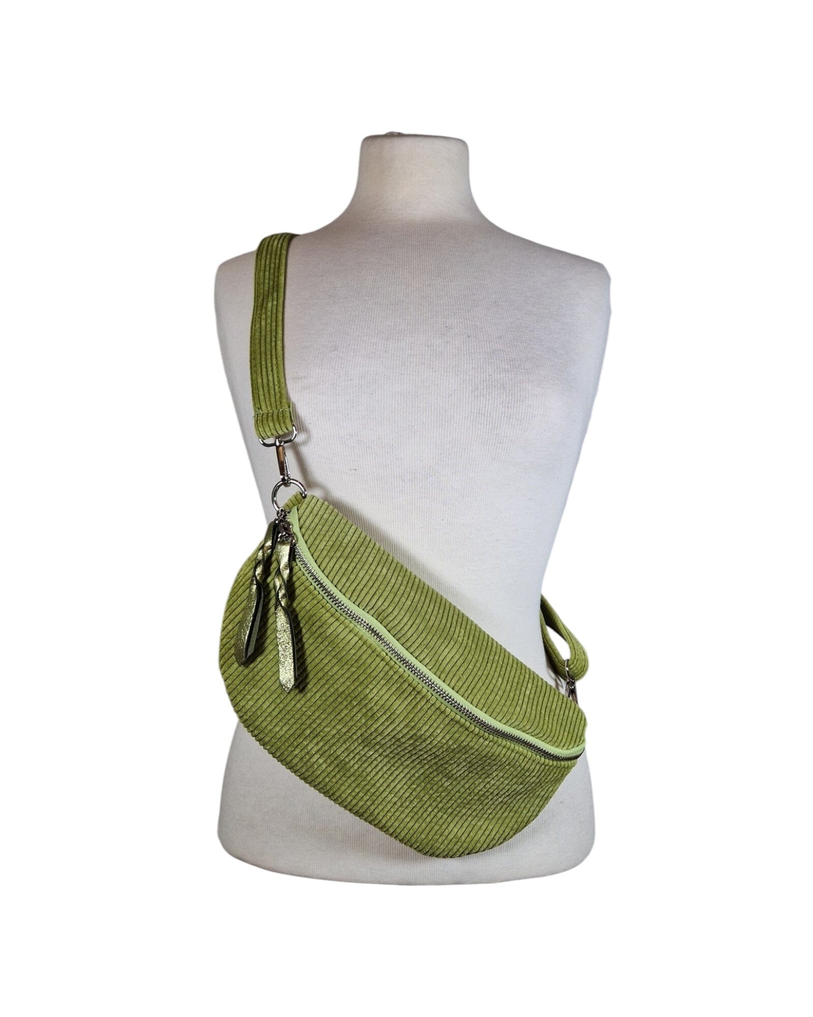 Cord Crossbody Klein Crossbody Bag Alanda Apfelgrün Einheitsgröße 