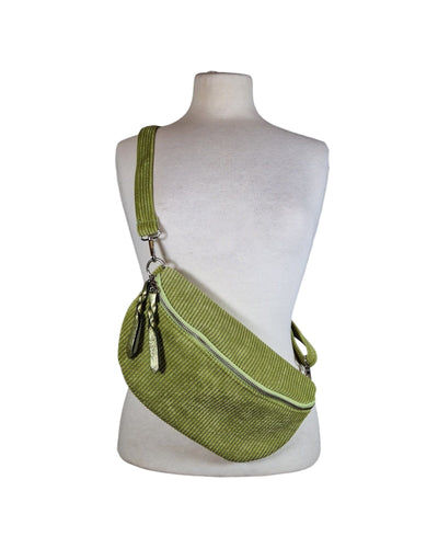 Cord Crossbody Klein Crossbody Bag Alanda Apfelgrün Einheitsgröße 