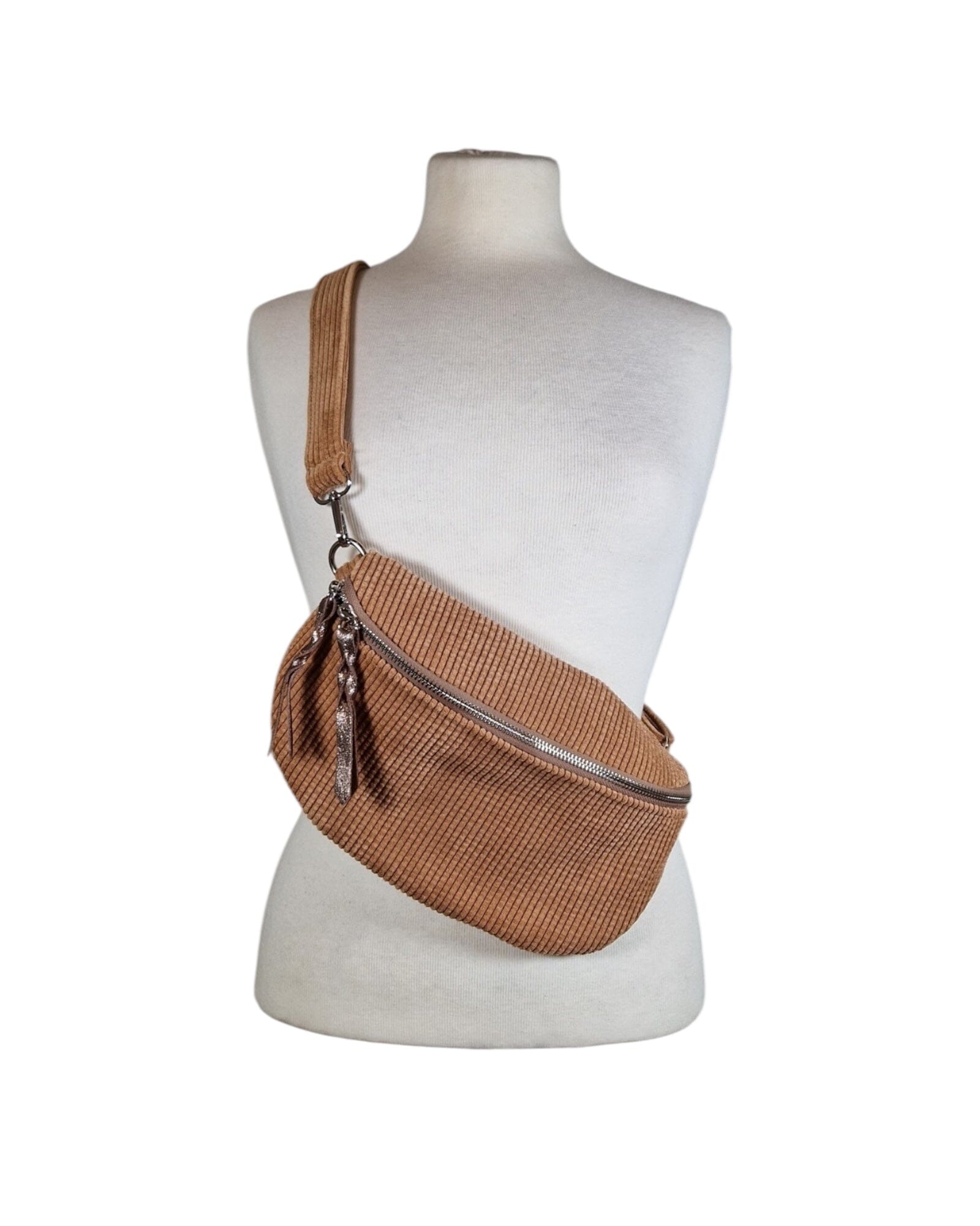 Cord Crossbody Klein Crossbody Bag Alanda Camel Einheitsgröße 