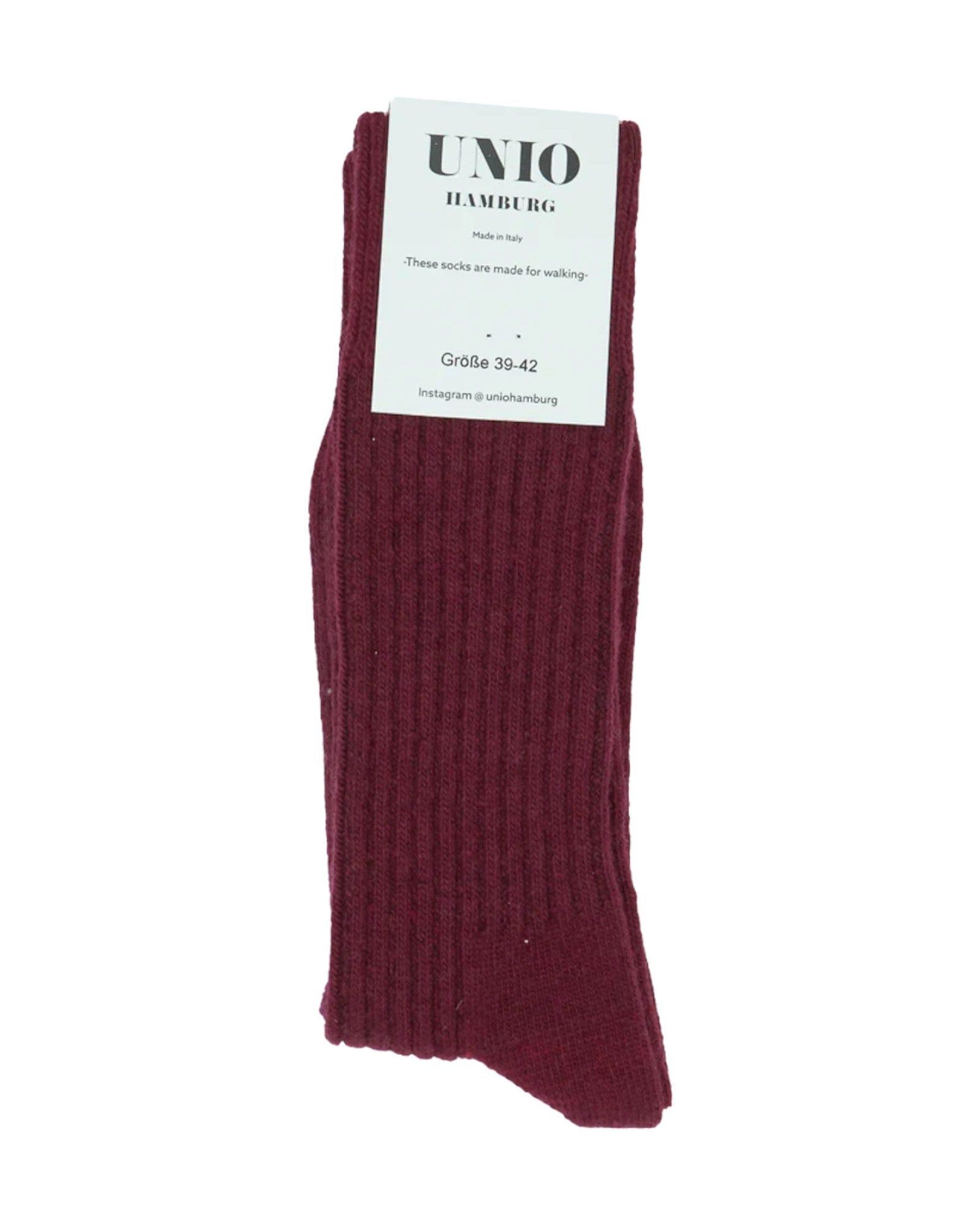 Corfu Socken UNIO 04 Bordeux 36-38 