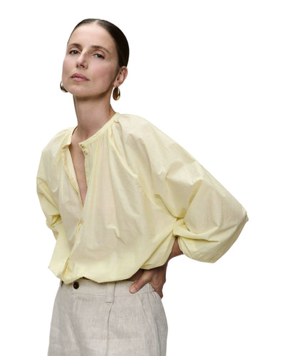 Cotton Bluse Bluse Jane Lushka Yellow 3 XS/S 