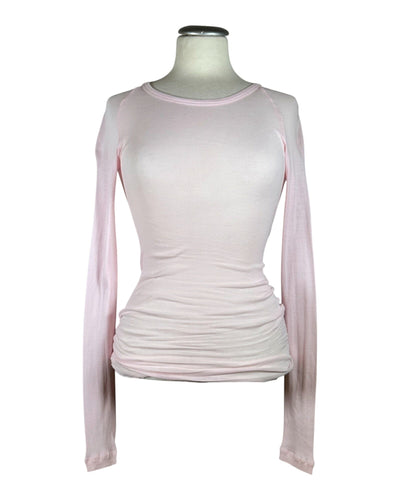 Cotton Elvira Shirt Seamless Basic Pale Rose S/M 
