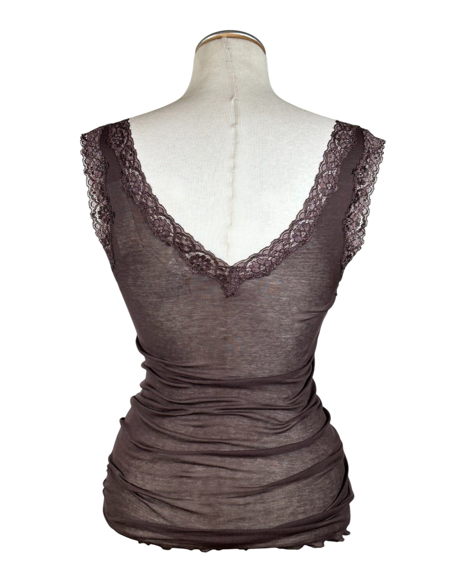 Cotton Lacey Top Seamless Basic 