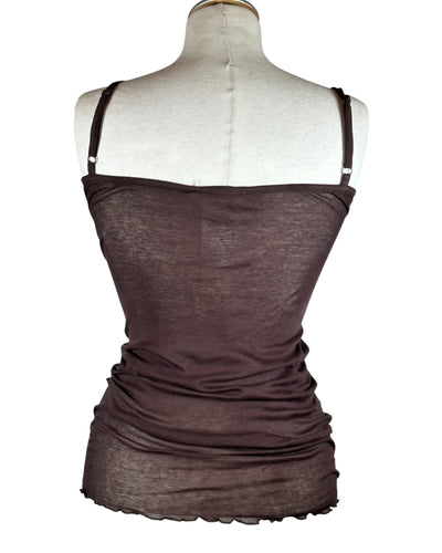 Cotton Spaghetti Top Seamless Basic 