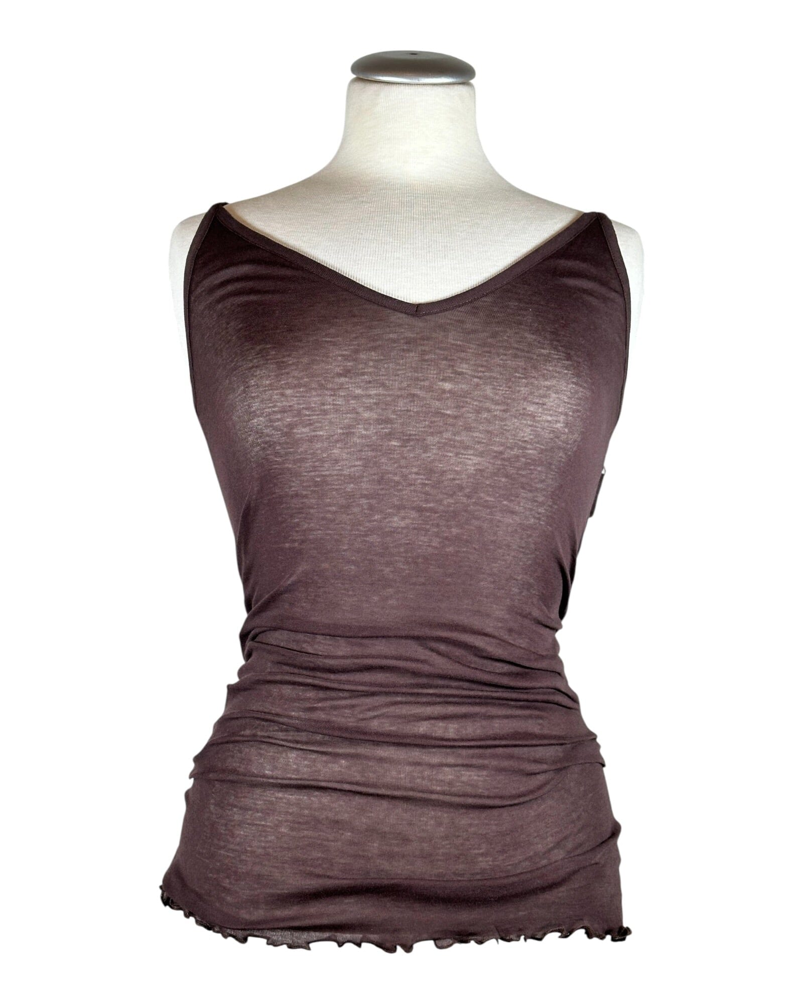 Cotton Spaghetti Top Seamless Basic Java S/M 