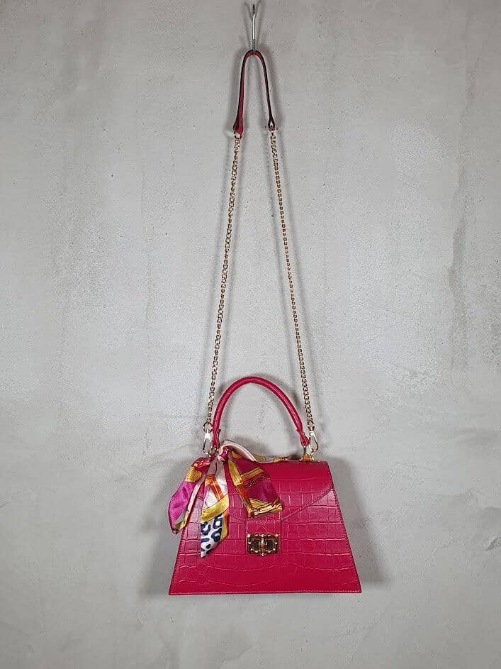 Crocostyle Bag Tasche Kolibri Ulm Pink ca. 27cm x 18cm 