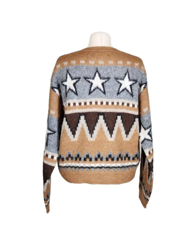 Cropped Pulli Stars Pullover Grace 