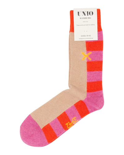 Cross Socken UNIO 04 Orange-Multi 36-38 